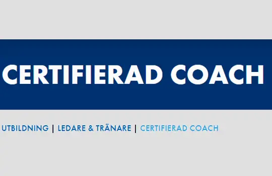 Certifierad Coach